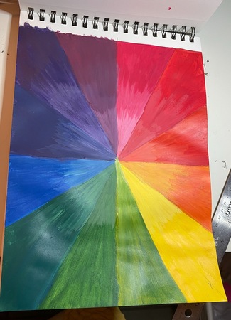 color wheel sample